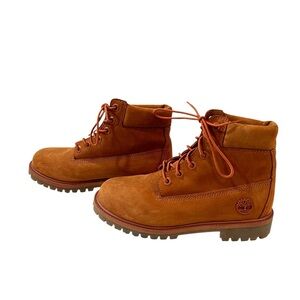 Timberland Nubuck Leather Ankle Boot Boys Size 5